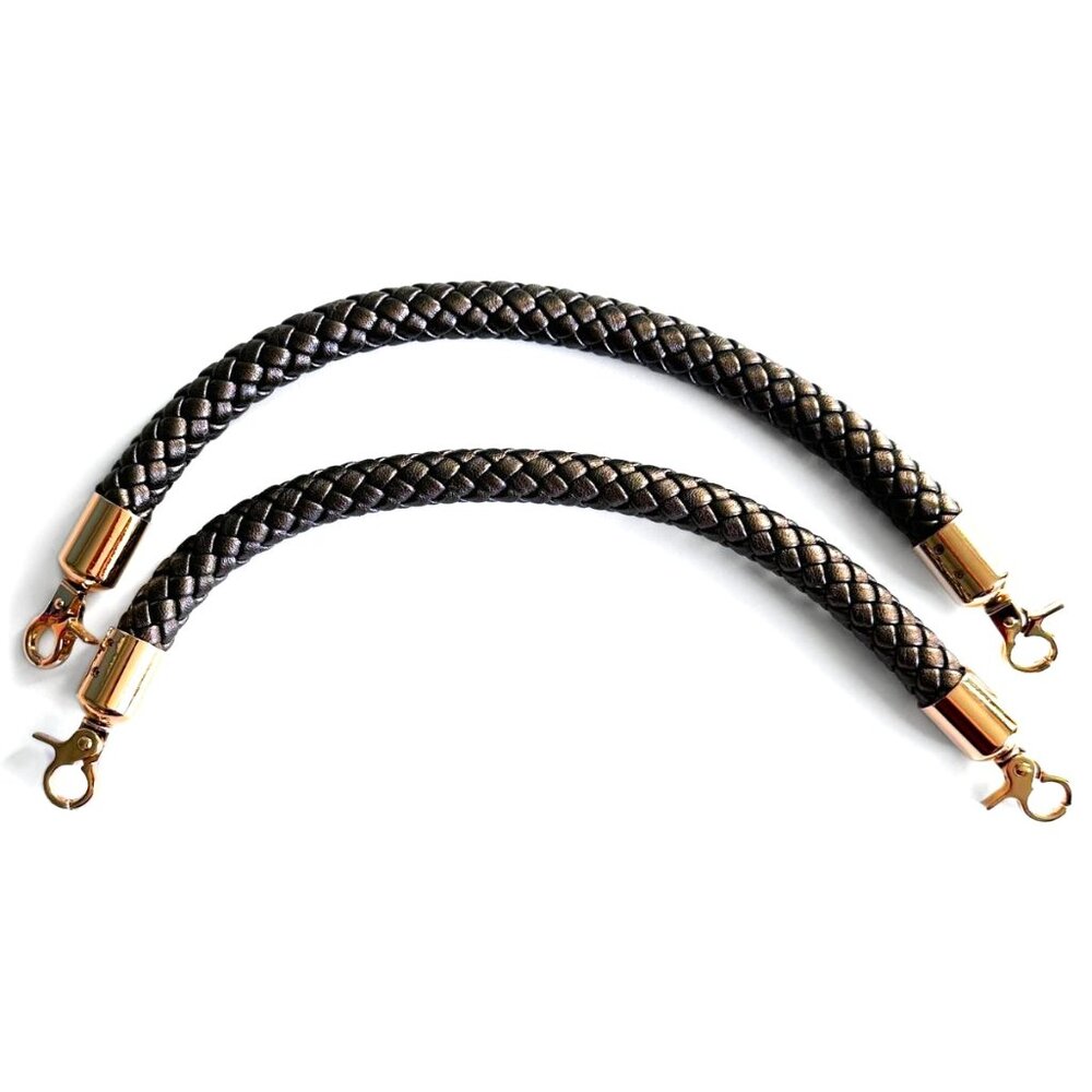 Braided Mini Bag Replacement 2 Handles Pair Bundl… - image 1